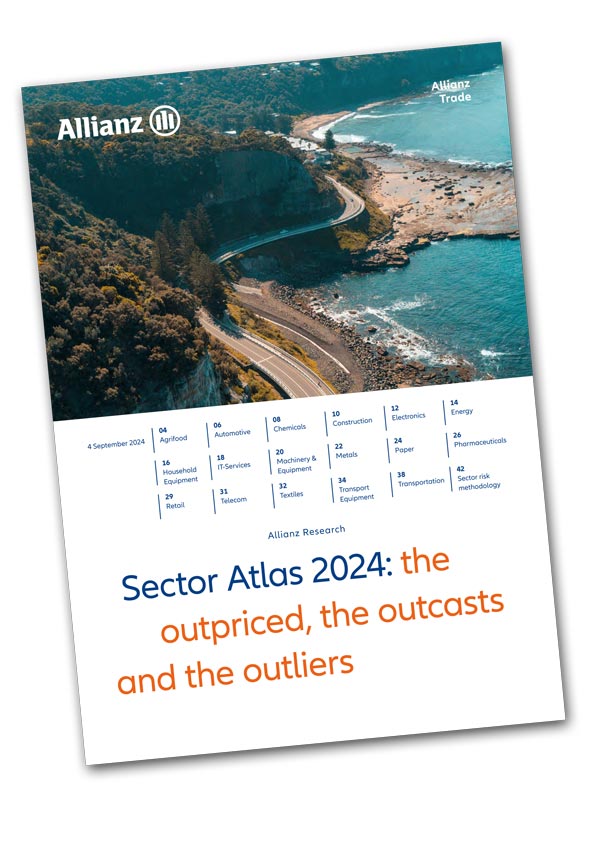 Sector Atlas 2024: the outpriced, the outcasts Allianz Trade and the outliers